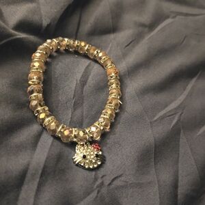 Elegant Crystal Charm Bracelet